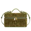 Nova Versão Fosca de Outono da Bolsa Cesta Tecida Pura Feita à Mão com um Toque de Luxo, Adequada para Carregar na Mão, no Ombro e Transversal, Bolsa Tridimensional para Lancheira para Mulheres