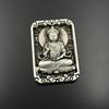 Latão Sólido Namo Amitabha Guanyin Marca Cobre Assento Guanyin Cintura Marca DIY Pingente Interior Do Carro