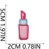 Linda Chica Ropa Rosa Pegatinas de Tela Bordadas Parches para Chaqueta Bolsa Fresa Estrella de Cinco Puntas Vestido Pegatinas de Parche Parche Bordado