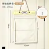 Produto acabado com contas pendurado na parede armazenamento bolsa protetora à prova de poeira pingente chaveiro suporte de exibição organizador de compartimentos bolsa de armazenamento atrás da porta