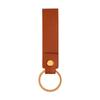 Chaveiro de Couro PU Metálico Criativo Simples para Bolsa Joia Pingente de Chaveiro Cor Sólida Chaveiro Anti-perda de Carro
