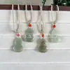 Pingente de Cadeado Nuvem Buda Guanyin de Jade Hetian Natural, Pingente de Jade Feijão das Quatro Estações de Jade Hetian Estilo Tradicional