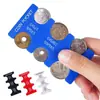 Armazenamento de Moedas Clipe de Moeda Grande Capacidade Portátil Clipe de Moeda Japonês Masculino e Feminino Carteira de Moedas Redondas Japonesas Moedas Classificadas
