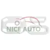 Adecuado para Modelos Jeep Wrangler 18-24, Accesorios Decorativos para Marco de Luz de Lectura de ABS