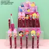 MLUNDO Coloración Fácil Hidratante Duradero Espejo Tinte Labial Lápiz Labial Agua Sedoso Tinte Brillo de Labios Esmalte Labial