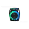 Nuevo Producto Altavoz de Karaoke Bluetooth para Exteriores de 8 Pulgadas 60W Portátil Inalámbrico Pequeño Reproductor Móvil Altavoz de Bolso