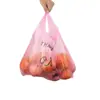 ¡Guau, Bolso de Plástico Rosa con Texto Negro 'Gracias Ok' Impreso Personalizado 26*38cm