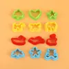 Molde de Modelagem em Argila Animal Coração Multi-Padrão Molde de Plasticina Casa de Brincar para Jardim de Infância Brinquedos Artesanais