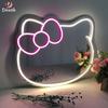 Espejo de Maquillaje con Luz de Neón USB Transfronterizo Luz Ambiental Decorativa LED Luz de Estilismo Luz de Diseño para Habitación Dormitorio Personalización Luminosa