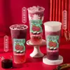 Mermelada de Arándano Rojo Té Xiaolang 1kg Concentrado de Jugo de Arándano Rojo Comercial Ingrediente Especial de Mermelada de Arándano Rojo para Panadería y Tiendas de Té con Leche al por Mayor