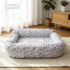 Capa de Reposição para Cama de Cachorro, Ninho para Pet, Universal para Todas as Estações, Cama de Cachorro, Sofá Quente de Inverno, Capa Protetora Removível e Lavável, Lavável