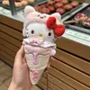 Auténtico Peluche de Dibujos Animados Sanrio Hello Kitty Bolsa Decoración Colgante Llavero Colgante