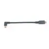 Cable de Datos USB C3.0 Tipo C de 90 Grados Curvado Macho a Tipo C Recto Macho, Carga Rápida PD Personalizado