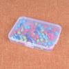 Ventas Directas de Fábrica Caja de Plástico PP Rectangular de 12.5cm 1.8 Alto Caja de Embalaje Transfronterizo Caja de Almacenamiento de Tarjetas de Piezas