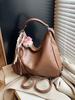 Bolsa Tote de Grande Capacidade para o Dia a Dia de Mulheres 2025 Novo Design de Nicho Bolsa de Ombro Mochila Casual Multifuncional