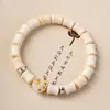 Pulsera de Sándalo Doble Círculo de 6 mm, Pulsera Zakiram, Pulsera DIY de Sándalo Verde, Cuentas Estilo Chino, Sándalo Vintage