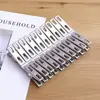 Clip Fuerte de Acero Inoxidable Clip a Prueba de Viento Pinza para Ropa Pinza para Ropa de Cama Perchero Clips Pequeños para Secar Calcetines Pinzas para Ropa para Secar Ropa Pinza para Cortina