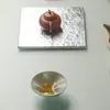 Rinyu Gui Songhu Borboleta Azul Taça Qiankun Exquisita Pintada à Mão Pequena Margarida Chapéu de Bambu Taça do Anfitrião Taça Pessoal de Alto Valor