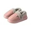 Nuevas Pantuflas de Algodón con Suela Gruesa 2026 con Polar Añadido y Espesor, Zapatos para el Hogar para Personas Mayores, Se Pueden Usar al Aire Libre, Cálidas, Sensación como de Nube, Pantuflas de Algodón que Cubren el Talón