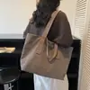 Bolsa de Mano con Letras INS de Gran Capacidad de Venta Caliente en E-commerce Transfronterizo para Estudiantes Universitarias Bolsa Tote Casual de un Solo Hombro