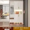 Gabinete de Zapatos para Entrada de Madera Maciza, Recibidor, Puerta de Sala de Estar del Hogar, Compartimento Integrado de Gran Capacidad, Taquilla de Almacenamiento en Pared