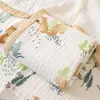 Toalla de Baño para Bebé de Ala Ancha, Gasa de Algodón Puro, Adecuada para Todas las Estaciones, Amigable con la Piel de los Niños, Suave, Uso en Casa, Diseño de Caricatura, Lista para Enviar
