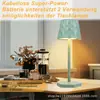 Lámpara de mesa alta de hierro forjado creativa transfronteriza, Lámpara recargable, Mesa de comedor para restaurante exterior, Luz de noche retro para mesita de noche de dormitorio