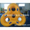 Balsa de cuero para tres personas kayak inflable de PVC balsa para parque acuático deportes al aire libre rafting natación anillo de esquí acuático