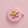 Regla suave telescópica automática con diseño de flores pequeñas de estilo nórdico, cinta métrica portátil para el hogar, cinta métrica para ropa, minicinta bonita