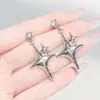 Pendientes Minimalistas de Estrella Dulces, Frescos y Picantes para Mujer, Clavos de Gama Alta de Nicho, Pendientes Versátiles, Nuevo Modelo 2025