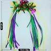 Adornos de Carnaval Europeos y Americanos de Fábrica Diademas de Carnaval Regalos para Fiestas de Carnaval Adornos Amarillos Verdes Púrpuras