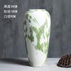 Vaso Cerâmico de Jingdezhen, Pote de Barro, Peça Decorativa para Sala de Estar, Arranjo de Flores, Hidroponia, Vaso de Flores para Suculentas de Mesa, Planta Verde, Estilo Wabi-Sabi