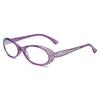 Nuevas gafas presbioscópicas de moda con diamantes anti-luz azul para mujer, cómodas gafas presbioscópicas de alta definición para mediana edad, estilo occidental para jóvenes.