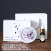 Difusor de Aroma de Flor de Rosa de Porcelana Hecha a Mano, Decoración para Coche y Hogar, Regalo para Clientes y Amigos, Recuerdo