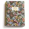 Fabricante Transfronteiriço 2026 Caderno Personalizado Caderno Floral Espiral Caderno de Agenda Diária Planejador com Alça de Alto Valor