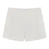 Shorts pretos femininos de verão, cintura alta, justos, estilo coreano, para baixinhas, projetados para evitar exposição, perfeitos para usar por baixo de saias ou sozinhos