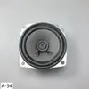 Alto-falante Pequeno Dourado de Gama Completa de 2,5 polegadas / Alto-falante de Computador Alto-falante de Carrinho de Brinquedo 66mm 4/8 Ohm 3/5W