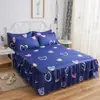 Saia de Cama Dupla Renda Transfronteiriça Conjunto de Três Peças Cobertura de Cama Espessa Antiderrapante Saia de Cama Cobertura de Cama de Peça Única Saia de Cama Atacado