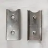 Fijaciones de Conexión Interna para Tubo Cuadrado, Clips de Fijación Embebidos en Forma de U sin Soldadura, Accesorios 1520X25X30X40X50X60