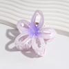Nueva moda dulce pequeño fresco degradado gelatina huevo flor flor hueca pinza para el pelo súper hada todo partido pasador accesorios para el cabello