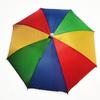 Chapéu guarda-chuva 53cm chá colheita guarda-chuva chapéu elástico cabeça chapéu guarda-chuva pesca guarda-chuva chapéu pescador chapéu barraca