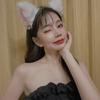 Bonito Plush Cat Hairband Cat Ear Fox Headband Beast Ear Hairpin Headwear Hairpin Bell Acessórios de cabelo feminino na moda