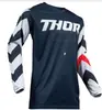 Ropa de Ciclismo para Bicicleta de Montaña Downhill Thor Camisetas de Manga Larga para Hombre Primavera, Verano y Otoño Camisas Off-Road Camisetas Sudaderas