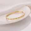 Pulsera Lele Jewelry Estilo Coreano Transfronterizo de Acero de Titanio con Diamantes y Diseño de Panal Pulsera Ligera de Lujo de Gama Alta Popular para Niñas