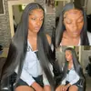 Peluca de moda europea y americana nueva transfronteriza comercio exterior caliente encaje frontal encaje cabello largo liso cobertura completa de la cabeza