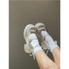 Sapatos Mary Jane de couro pequeno, salto grosso, salto grosso, salto alto, salto grosso, salto fino, sapatos femininos novos, primavera e verão 2025