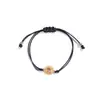 Directo de fábrica nuevo pulsera tejida de tarjeta de papel moda gesto tejido ajustable traje de pulsera de tarjeta de papel para parejas