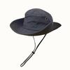 Sombrero de vaquero occidental para mujer, sombrero de pescador de ala ancha de verano, impermeable, de secado rápido, protector solar, para exteriores, senderismo, para hombre.