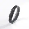 Pulsera Antiestática para Hombre de Negocios Acero Inoxidable Cuero Estilo Retro Nuevo Europeo y Americano Pulsera Tejida Magnética para Hombre Venta al por Mayor