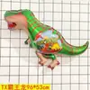 Coroa Dinossauro Alumínio Tiranossauro Rex Verde Dragão de Pescoço Longo Flutuante Bola de Ar Novo Anquilossauro Pterossauro Balão